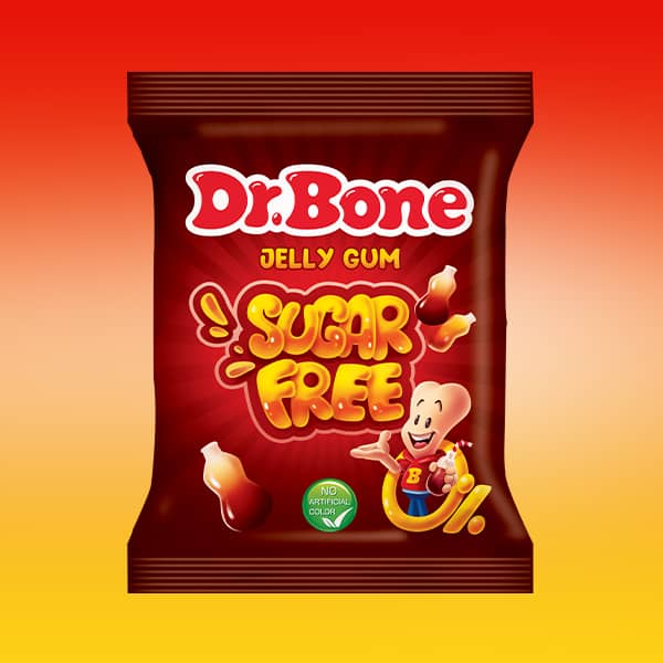 Жевательный мармелад Dr.Bone 100% без сахара со вкусом колы