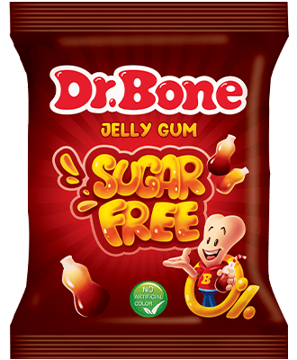 Dr.Bone 100% Sugarfree Jelly Gum with Cola Flavor