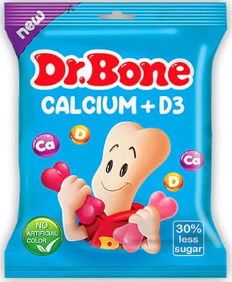 Dr.Bone Calcium+D3 Jelly gum
